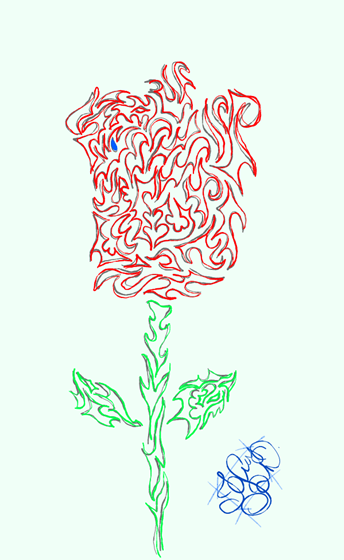 Junk: рисунки на планшете